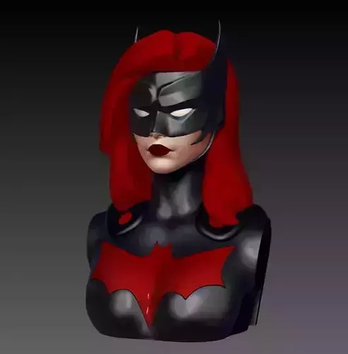 Bust - Batwoman 3D print model