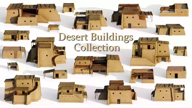 Desert Buildings Collection 