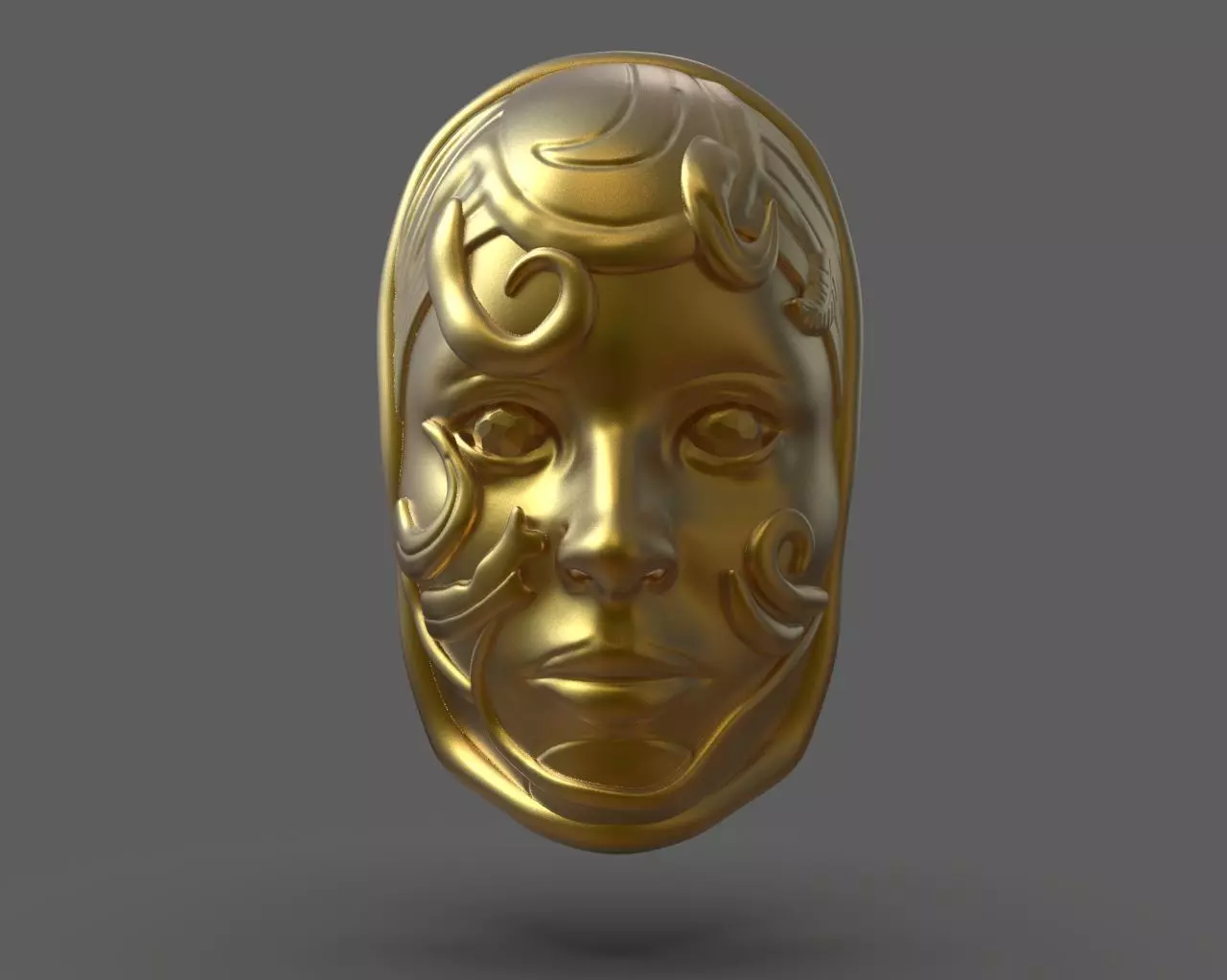 Lyssas Mask from Guild Wars 2 3D print model_0