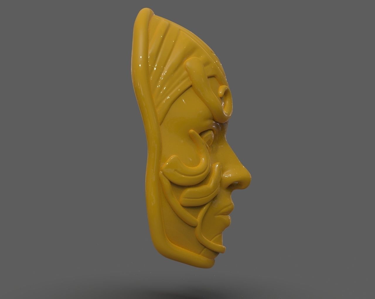 Lyssas Mask from Guild Wars 2 3D print model_6