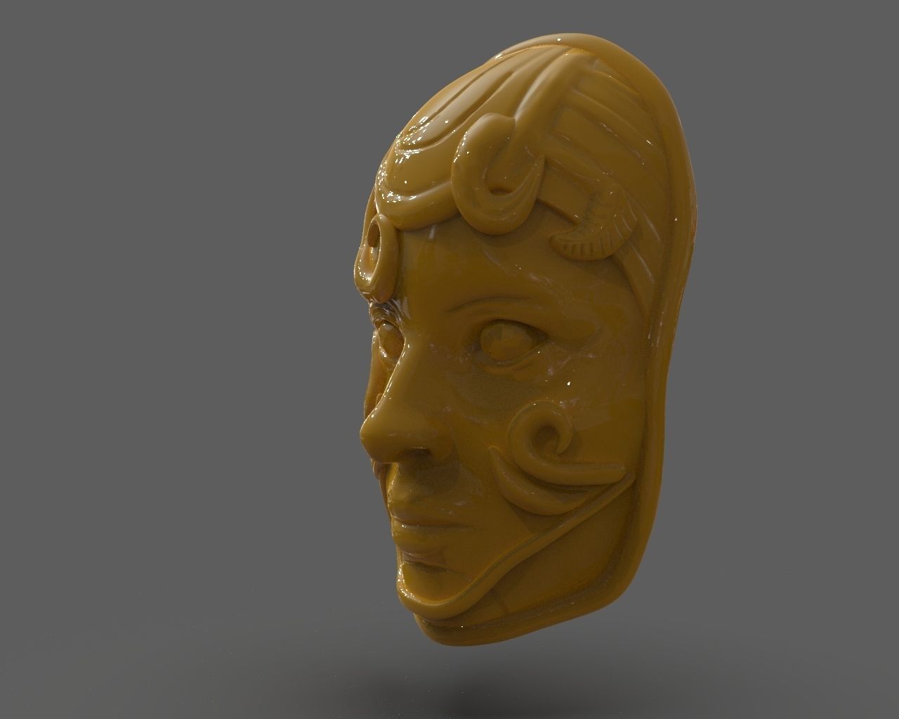 Lyssas Mask from Guild Wars 2 3D print model_9