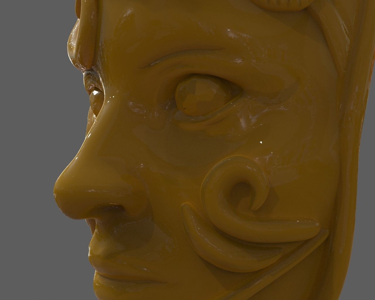 Lyssas Mask from Guild Wars 2 3D print model_17