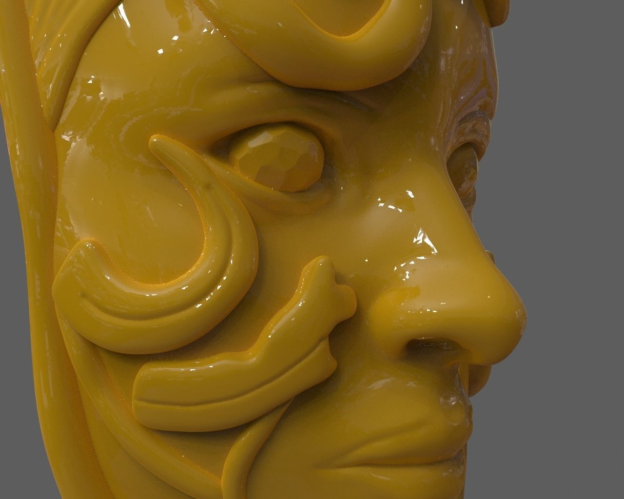 Lyssas Mask from Guild Wars 2 3D print model_16