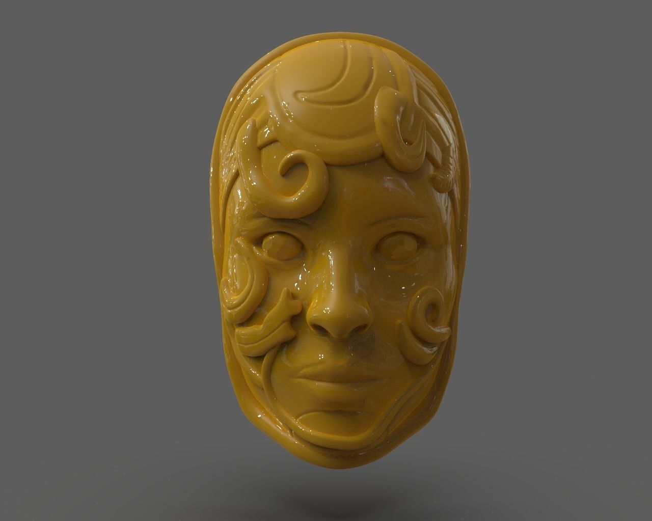 Lyssas Mask from Guild Wars 2 3D print model_8