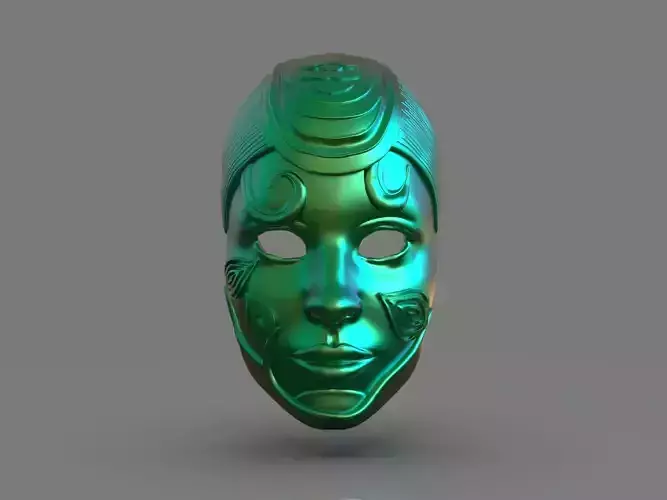 Natural Mask 3D Print 3D print model