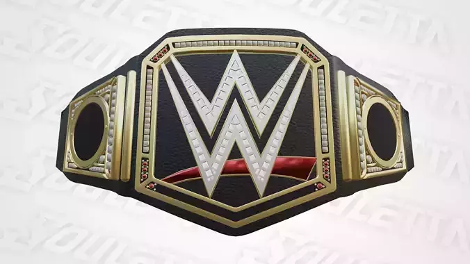 WWE World Heavyweight Championship 3D model