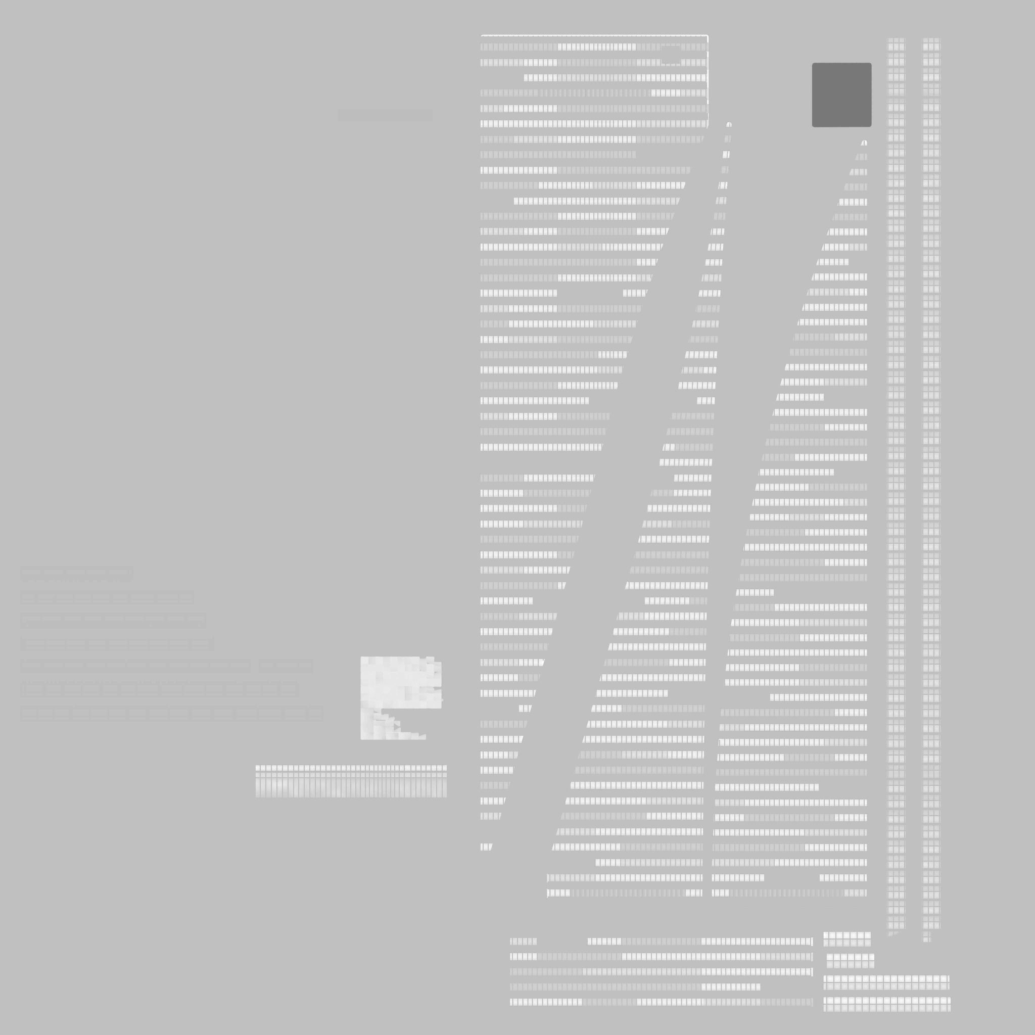 Space Tower Madrid Low-poly 3D model_22