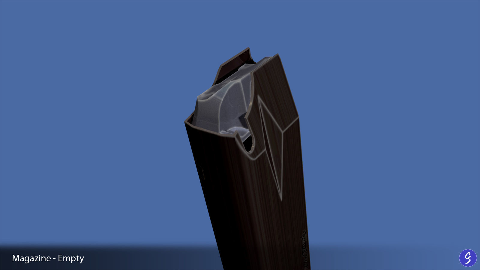 Walther P88 Compact 9mm Pistol Low-poly 3D model_41