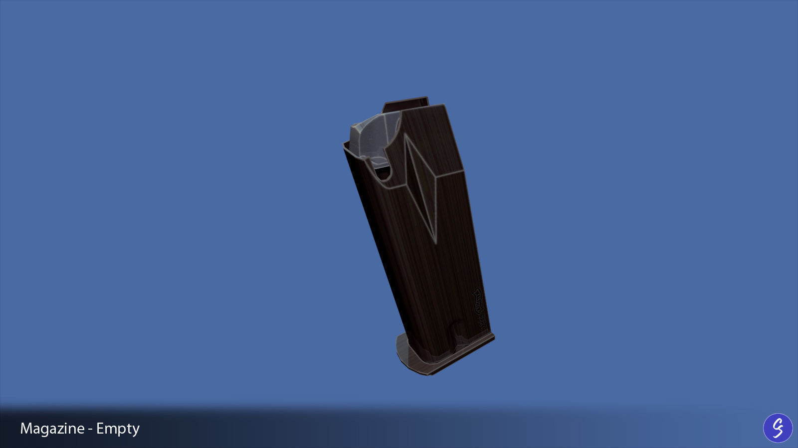 Walther P88 Compact 9mm Pistol Low-poly 3D model_37