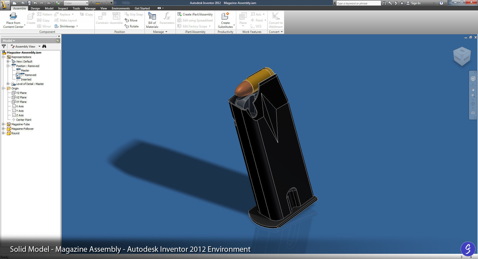 Walther P88 Compact 9mm Pistol Low-poly 3D model_69