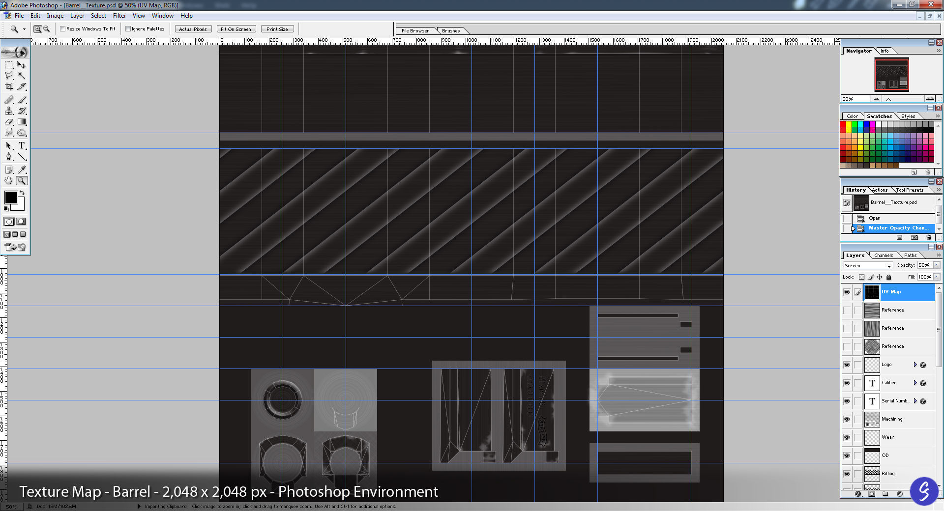 Walther P88 Compact 9mm Pistol Low-poly 3D model_59