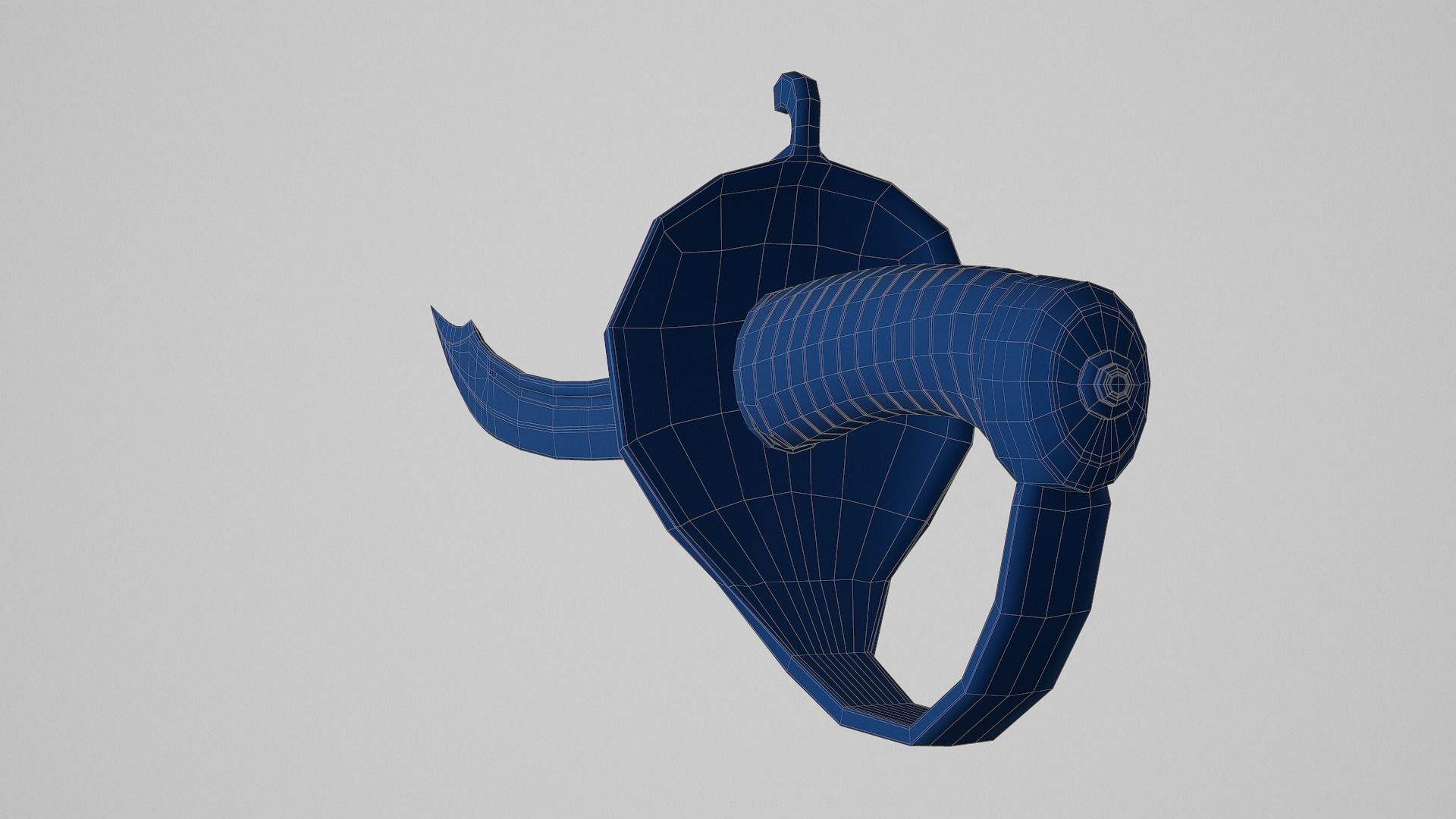 Pirate Cutlass Sword 3D model_18