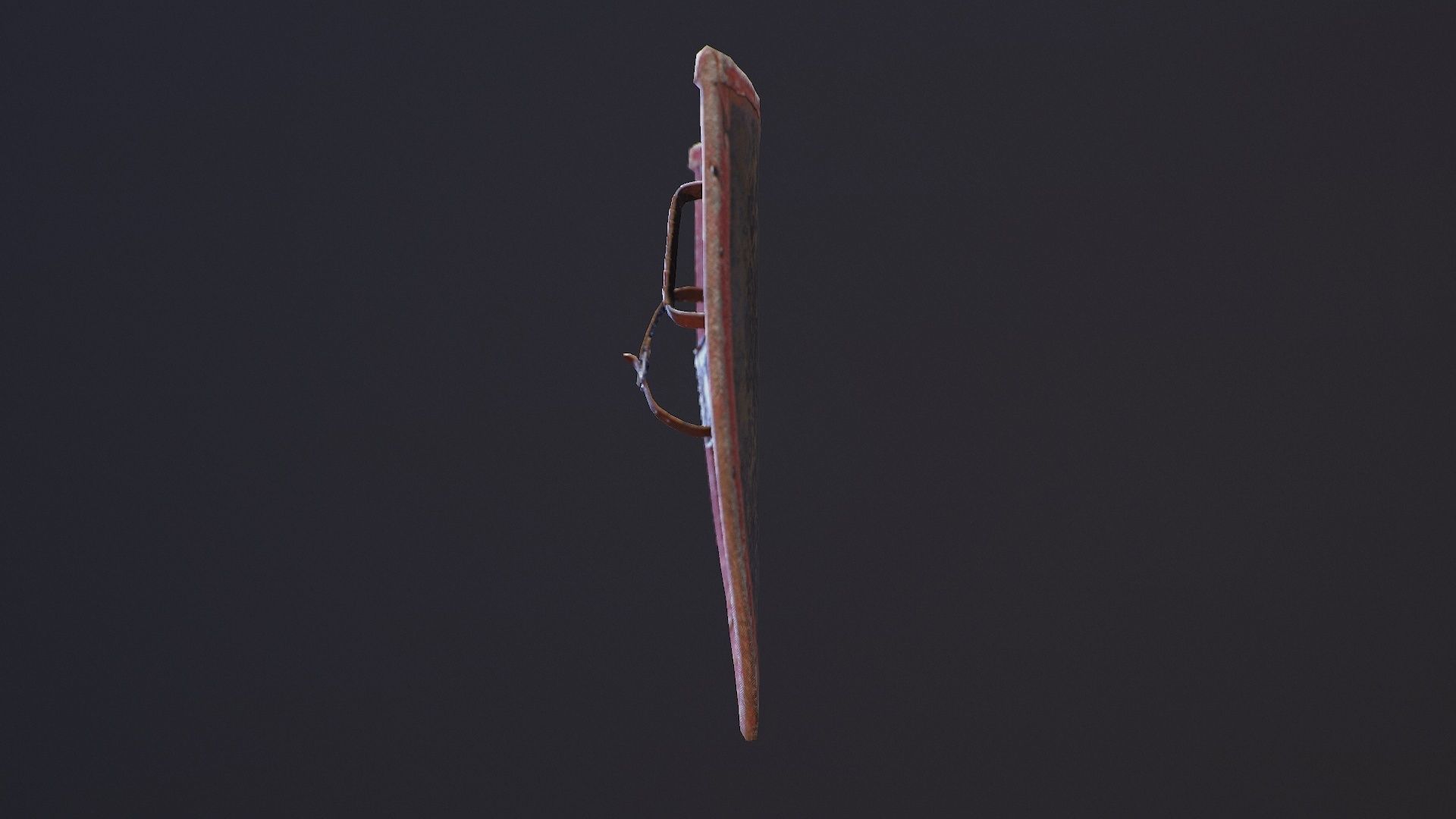 Shield sword Free low-poly 3D model_5