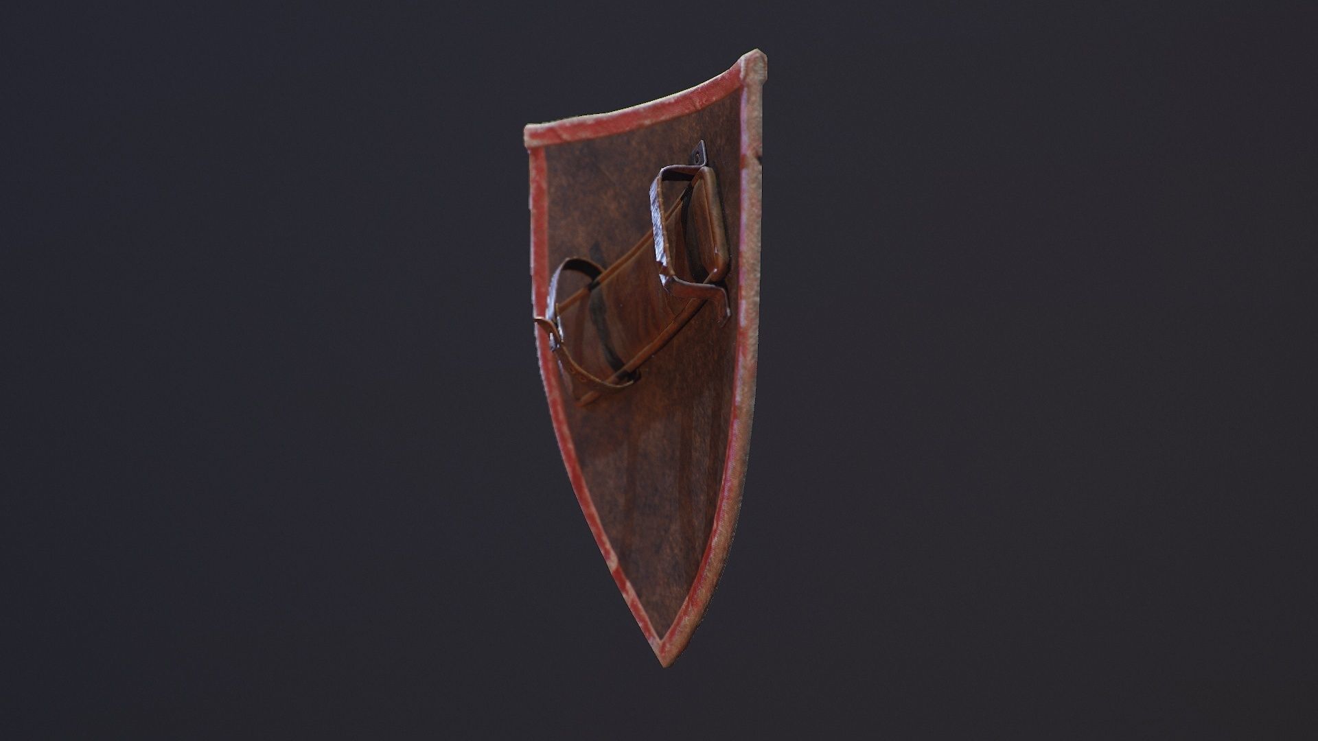 Shield sword Free low-poly 3D model_6