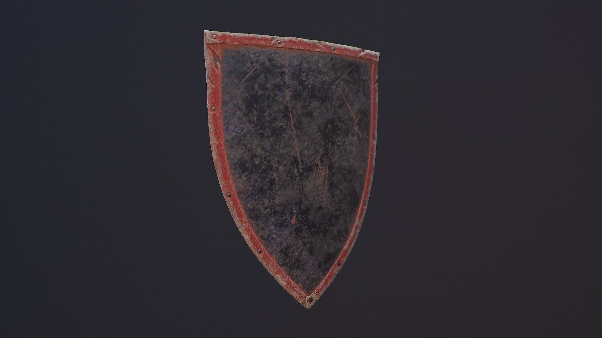 Shield sword Free low-poly 3D model_3