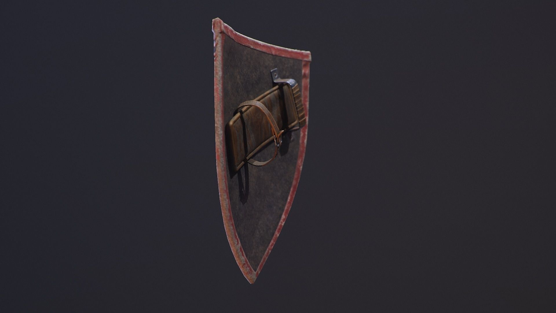 Shield sword Free low-poly 3D model_10