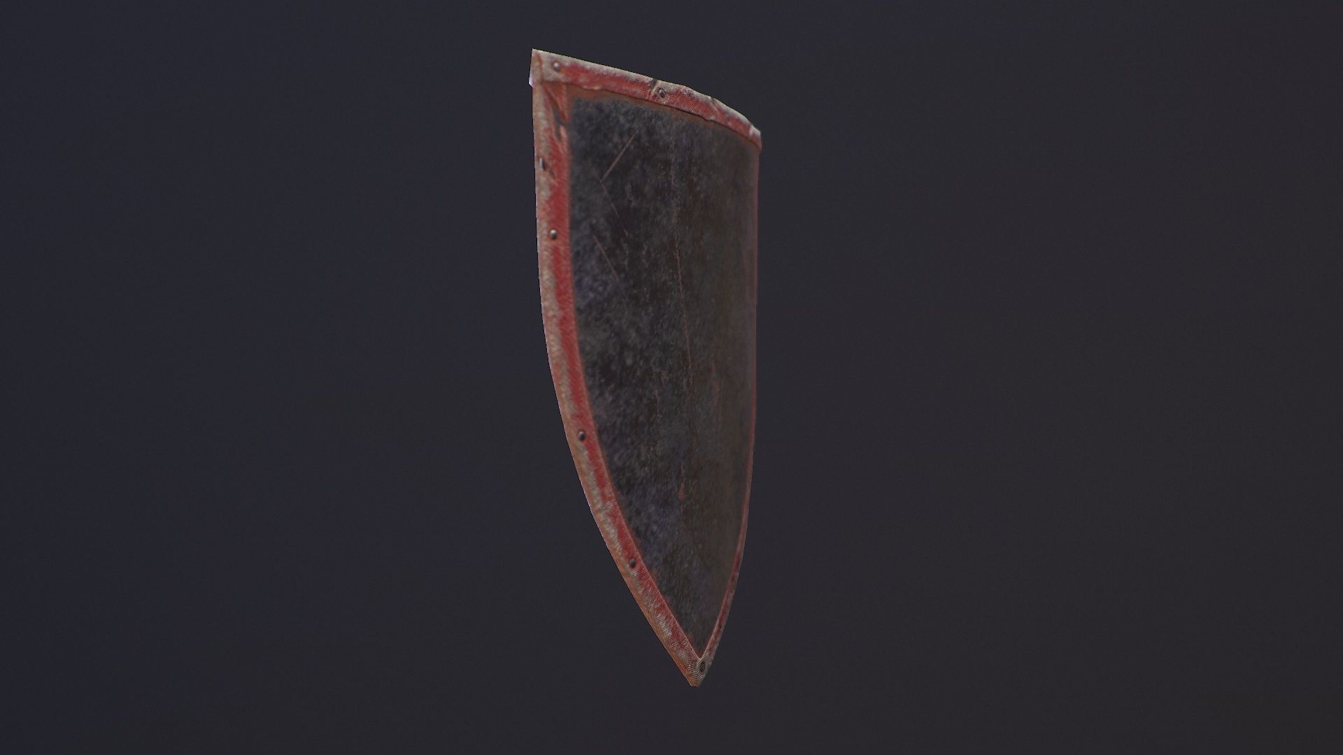 Shield sword Free low-poly 3D model_4