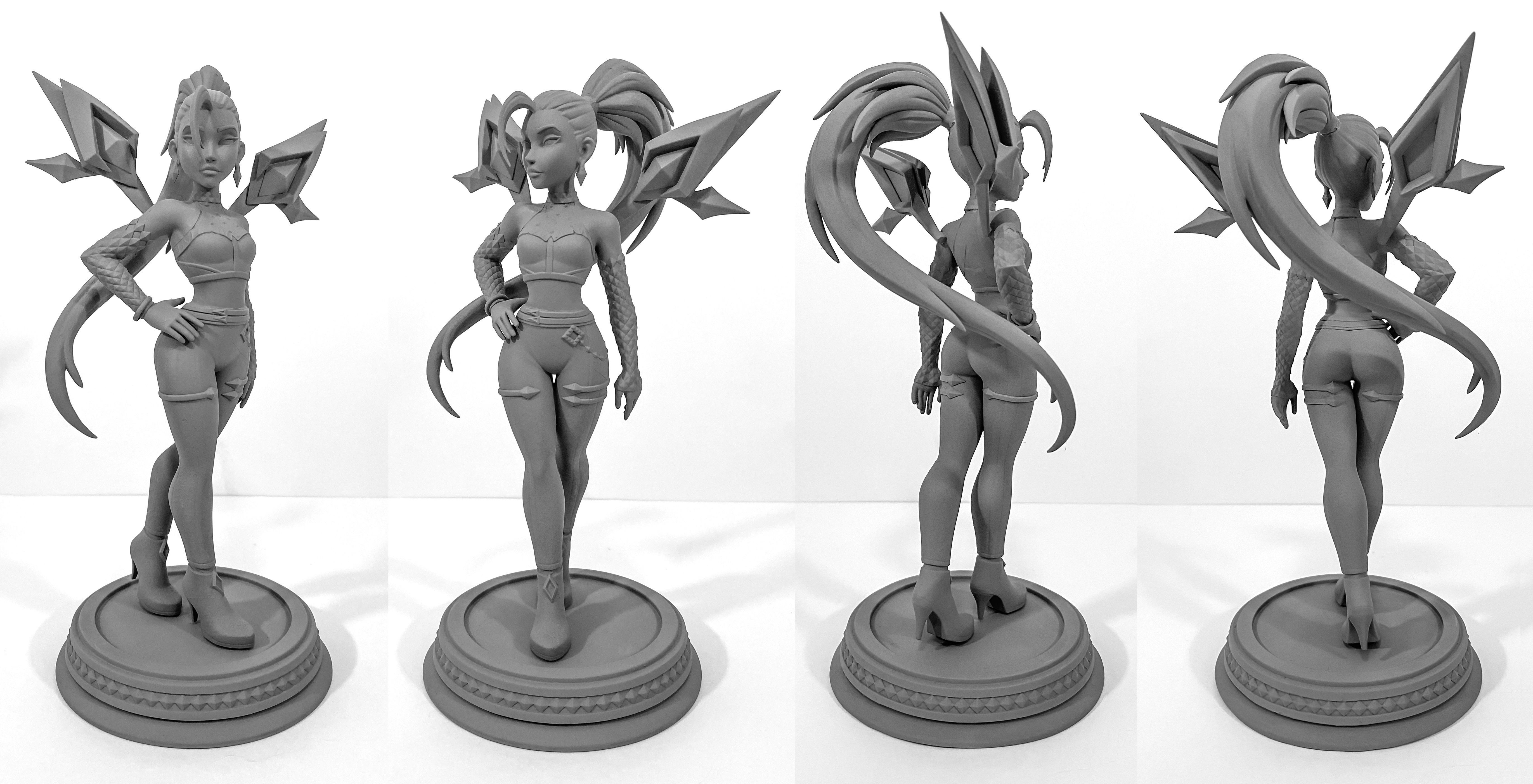KDA All Out Kaisa 3D print model_3