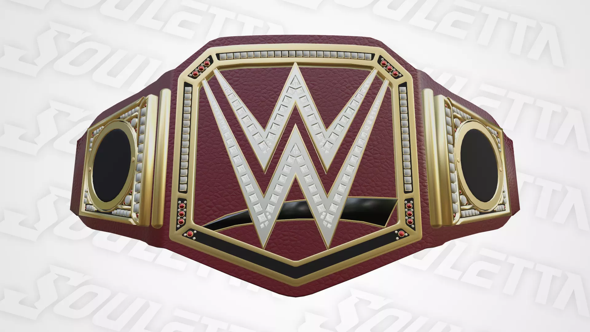 WWE Universal Championship 3D model