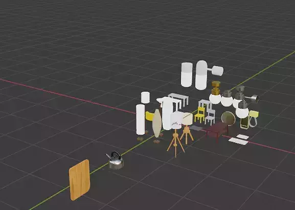 Interior - Furniture and Lightings 