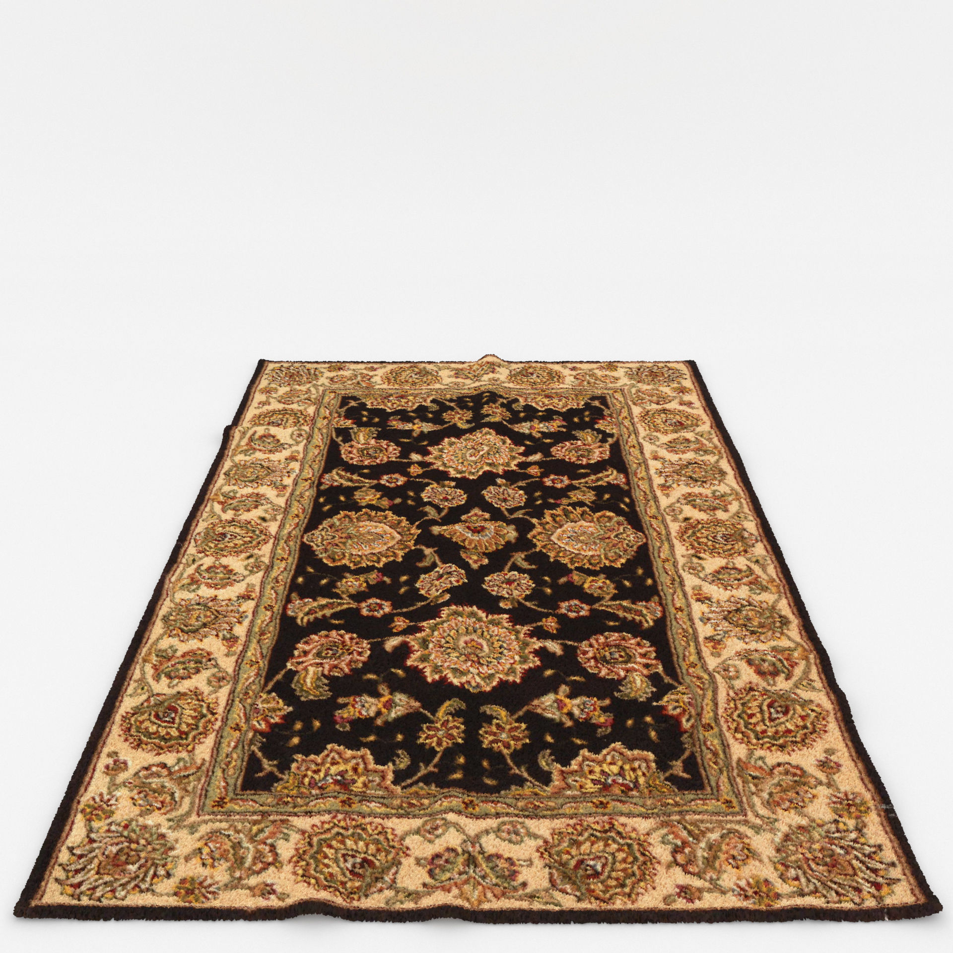 Rugs No 50 Low-poly 3D model_2