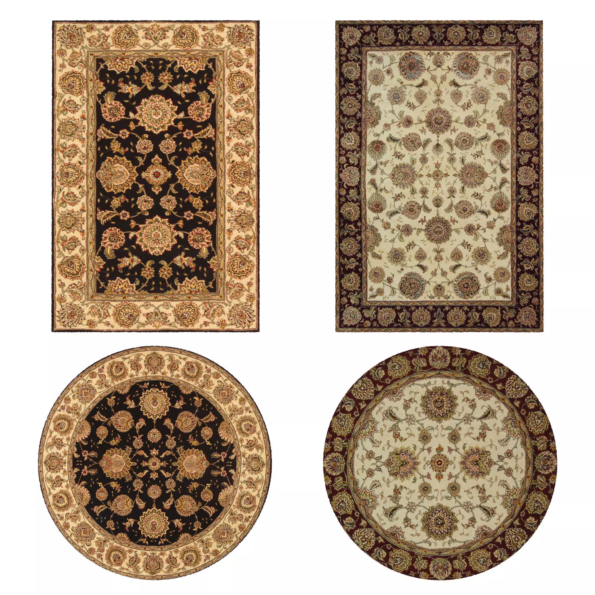 Rugs No 50 Low-poly 3D model_0