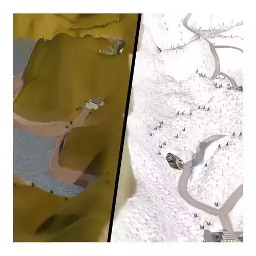 Offroad Racing Tracks- Snow Mountain Tracks