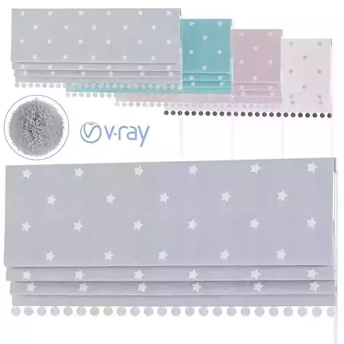 Roman Curtains 29 the Nursery Blind Company