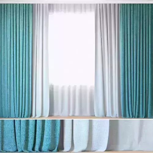 Curtains 80 Curtains with Tulle Creation Baumann ALEX