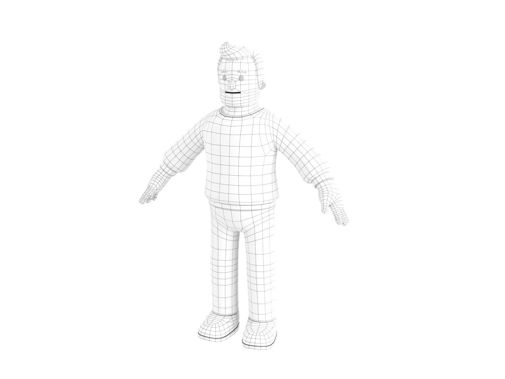Character104 Man 3D model_22