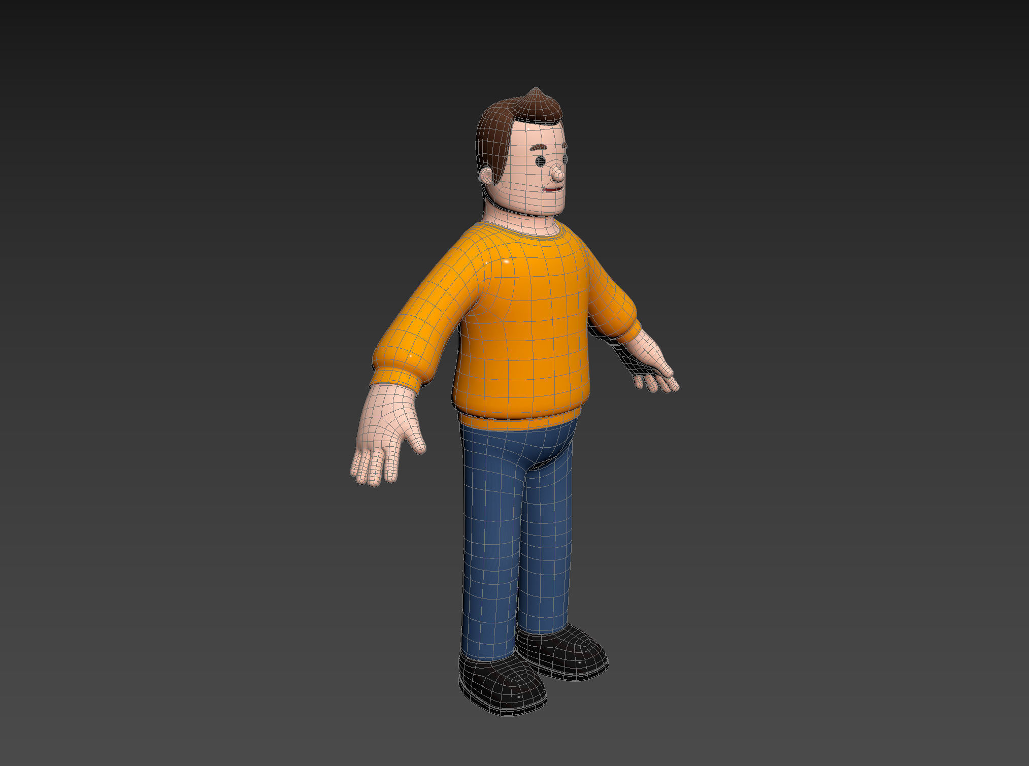 Character104 Man 3D model_14
