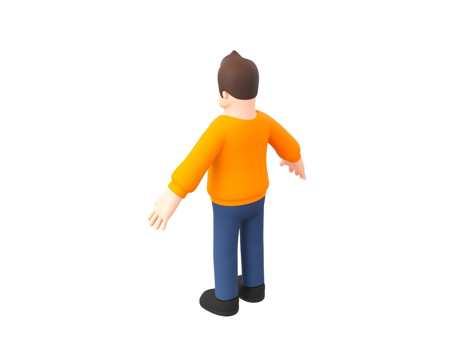 Character104 Man 3D model_6