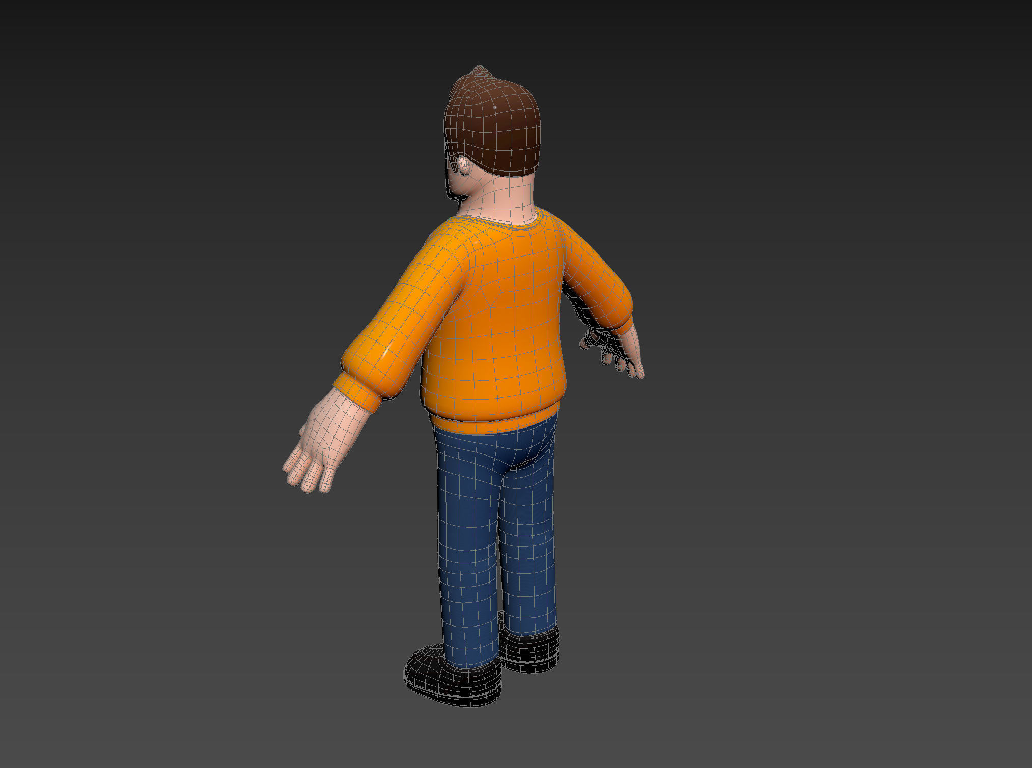 Character104 Man 3D model_17