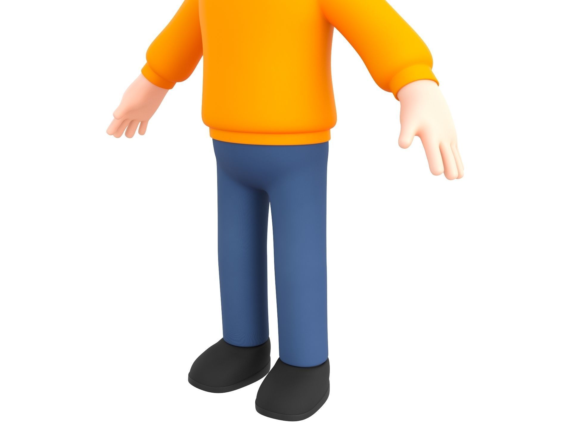 Character104 Man 3D model_9