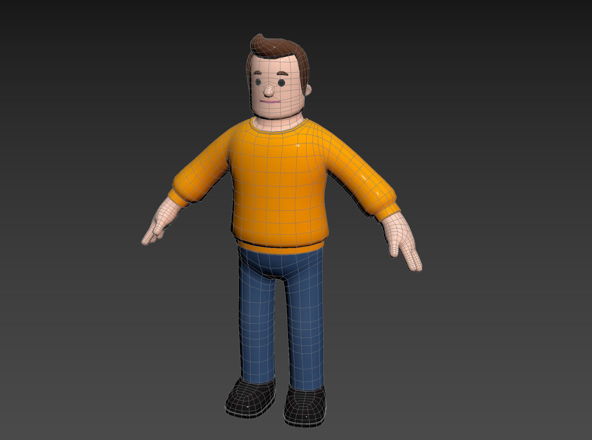 Character104 Man 3D model_11