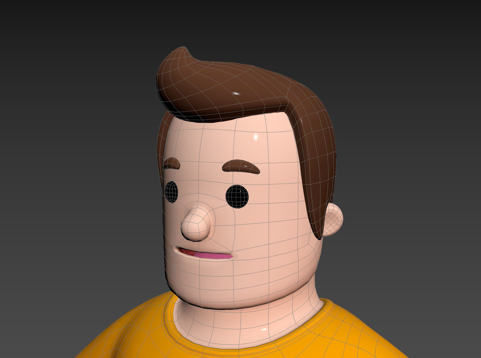Character104 Man 3D model_19