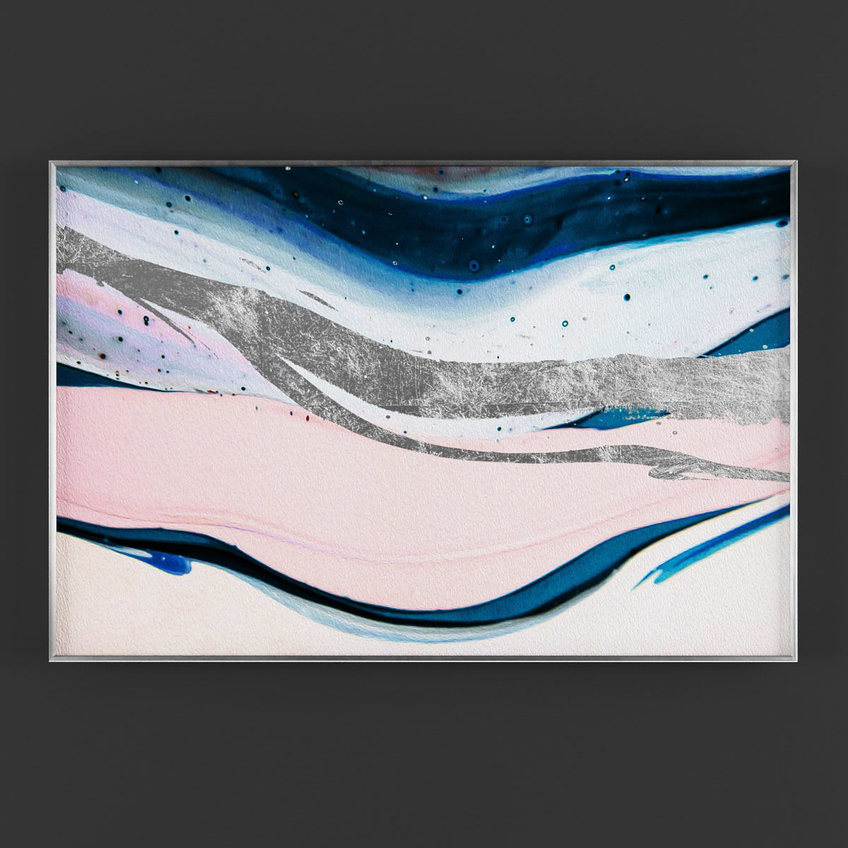 Pictures178 abstract painting Low-poly 3D model_1