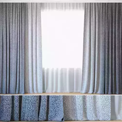 Curtains 87 Curtains with Tulle ROHI Sera