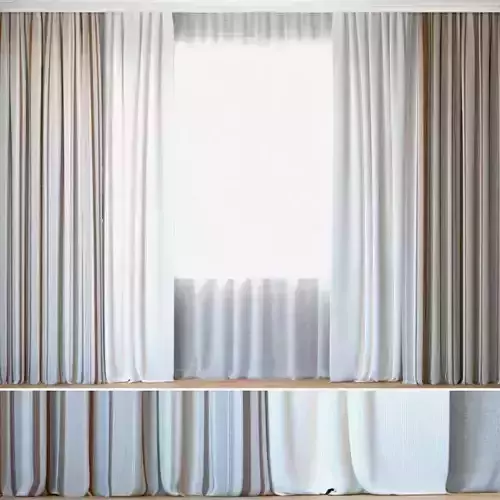 Curtains 88 Curtains with Tulle Spradling FAILLE and SKYLINE