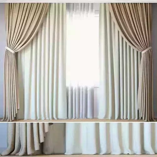 Curtains 93 Curtains with Tulle ROHI Creation Baumann Topia ALEX
