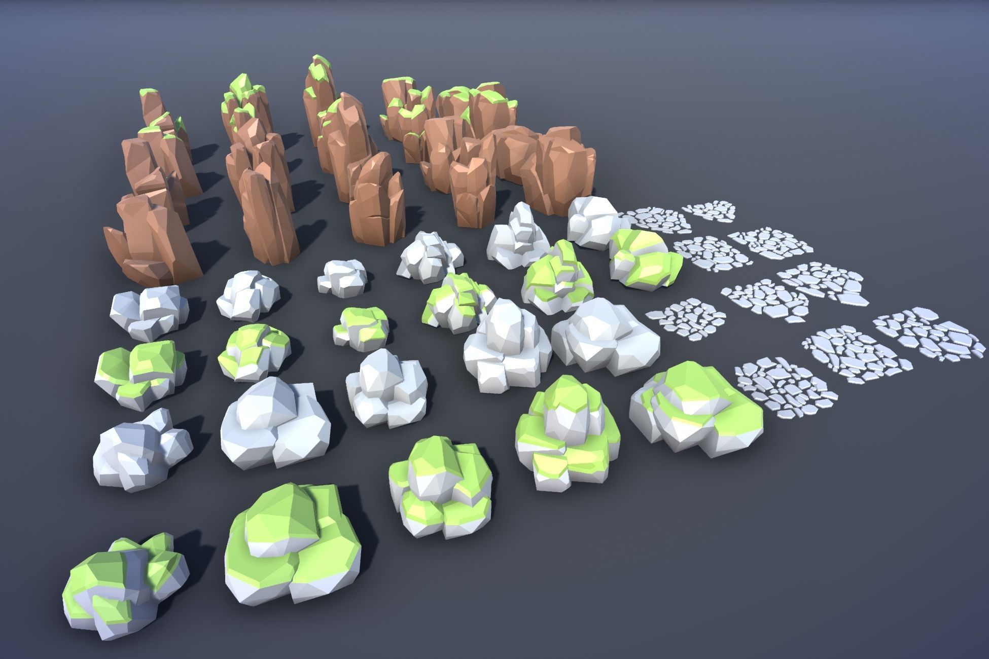 Ultimate Low Poly Nature Pack Low-poly 3D model_61