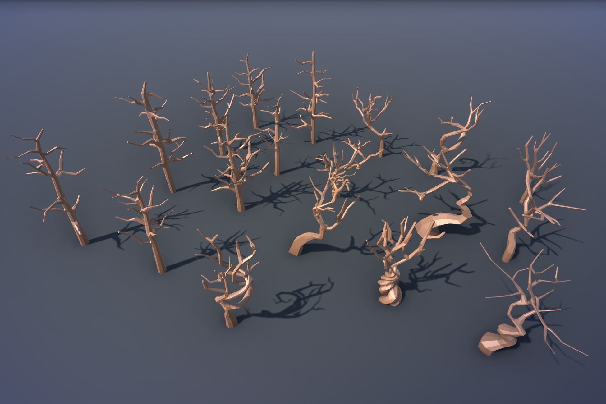 Ultimate Low Poly Nature Pack Low-poly 3D model_98