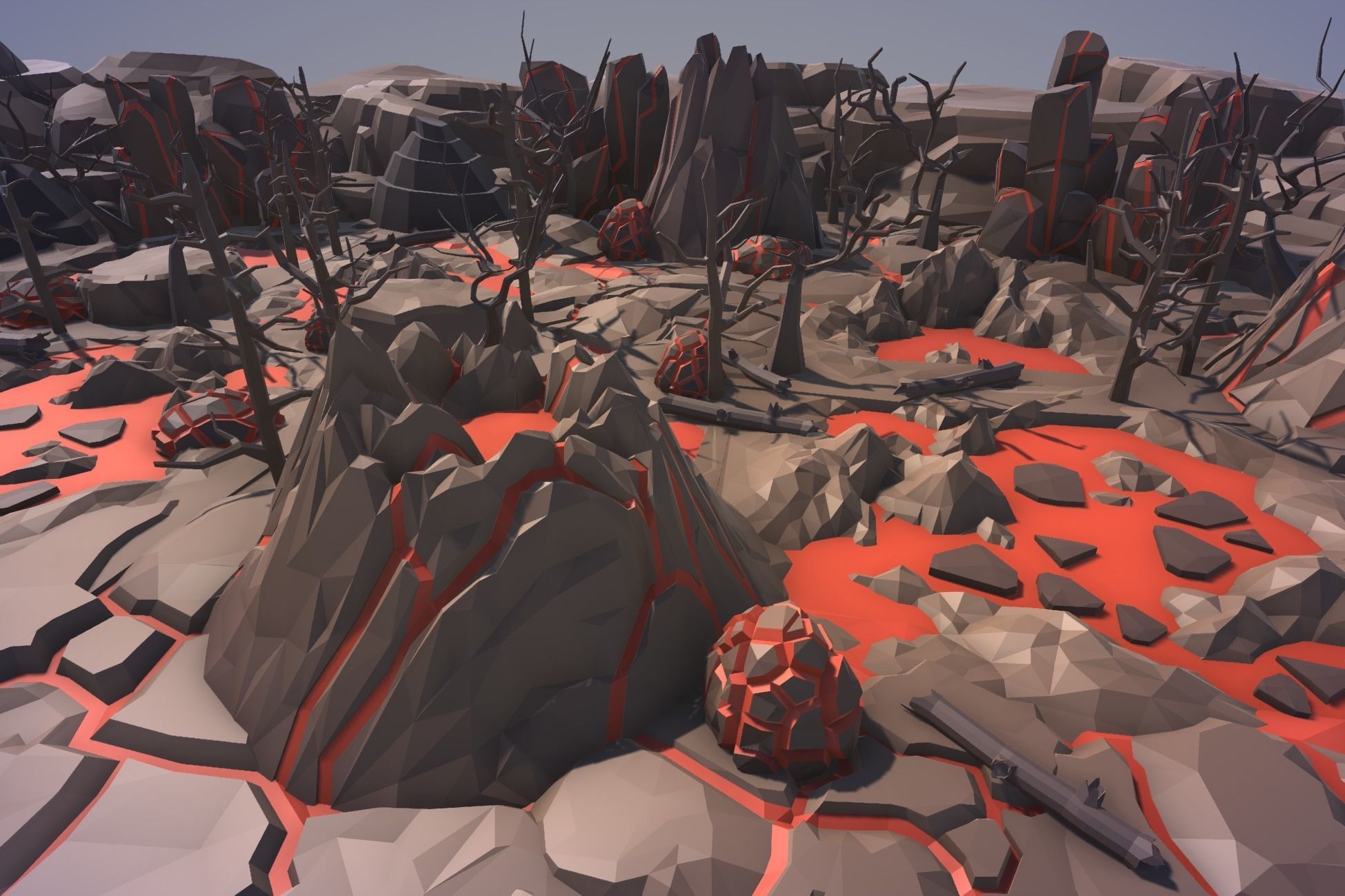 Ultimate Low Poly Nature Pack Low-poly 3D model_29