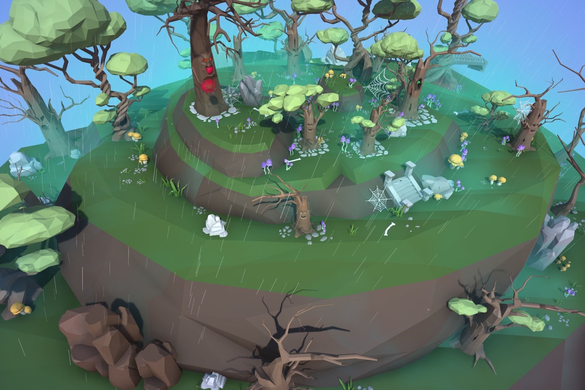Ultimate Low Poly Nature Pack Low-poly 3D model_38