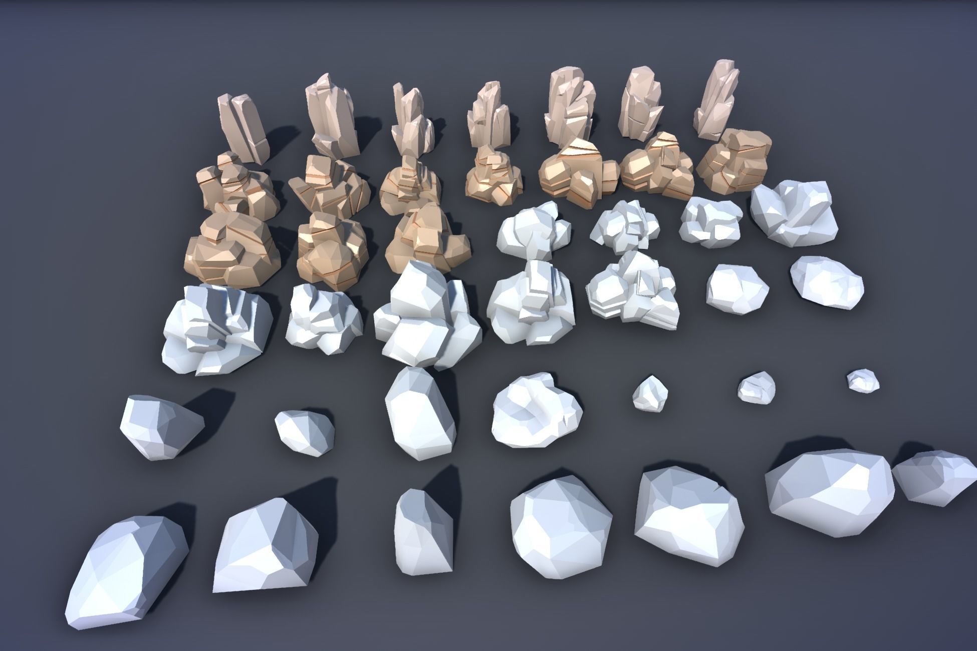 Ultimate Low Poly Nature Pack Low-poly 3D model_93