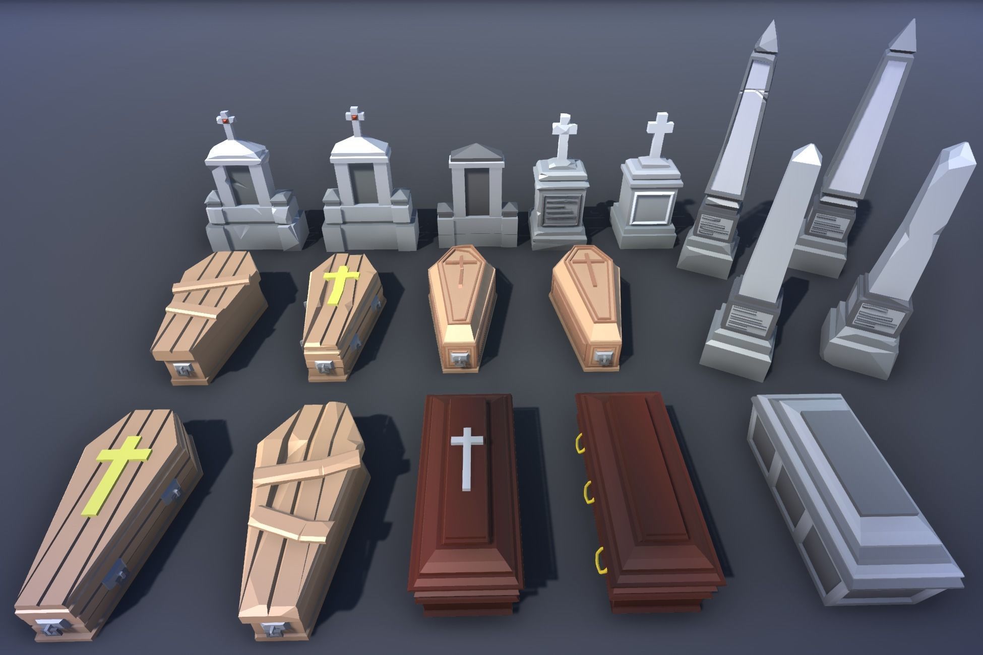 Ultimate Low Poly Nature Pack Low-poly 3D model_75