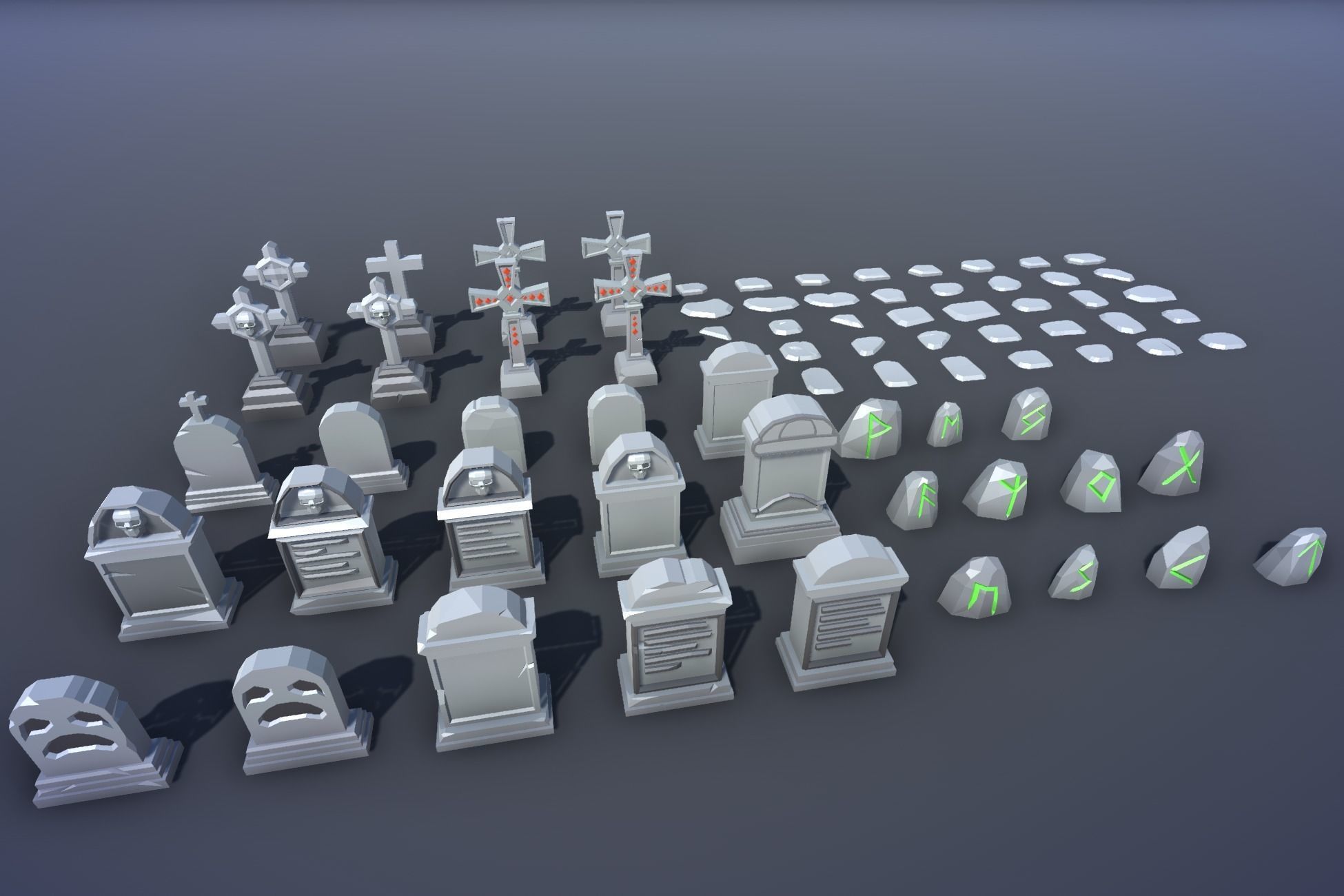 Ultimate Low Poly Nature Pack Low-poly 3D model_74