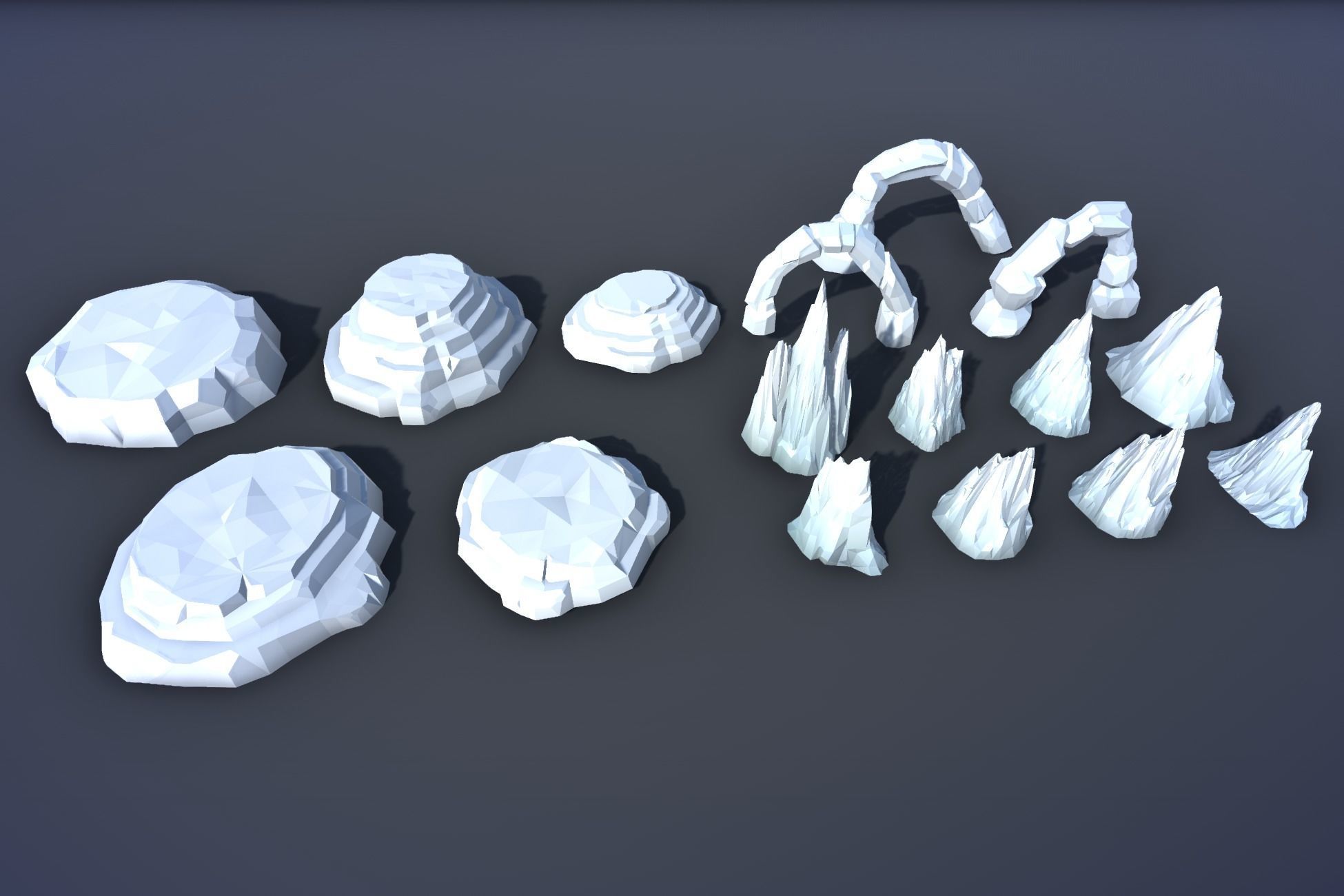 Ultimate Low Poly Nature Pack Low-poly 3D model_64
