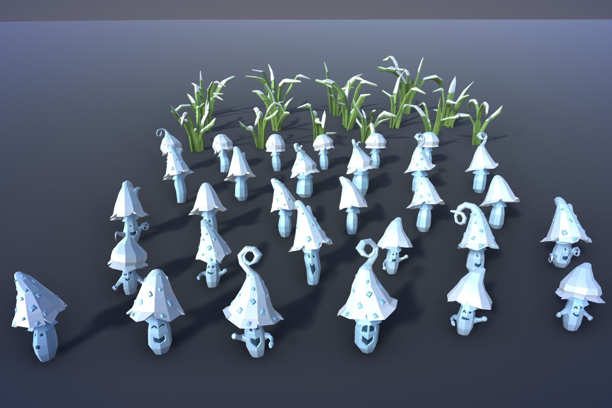 Ultimate Low Poly Nature Pack Low-poly 3D model_62