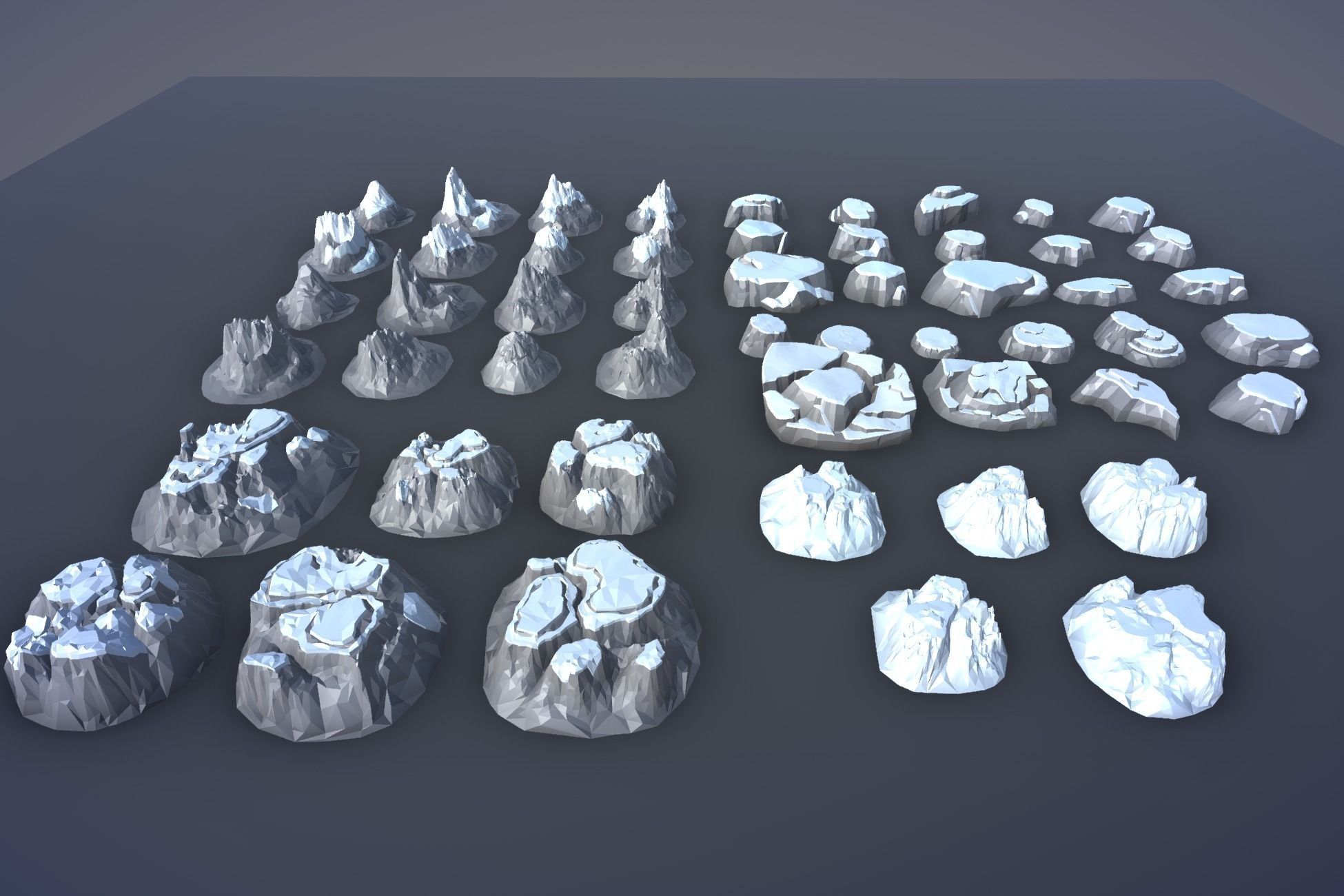 Ultimate Low Poly Nature Pack Low-poly 3D model_70